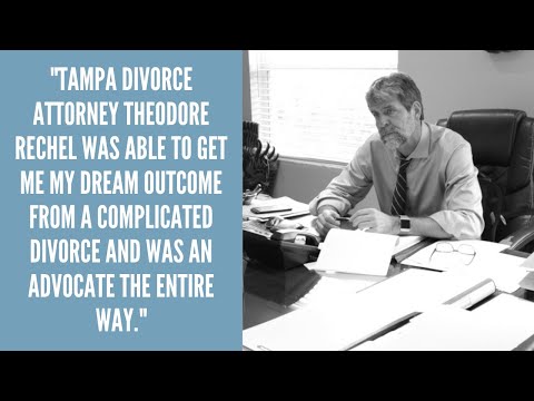 Tampa Divorce Attorney Ted Rechel Assists Mom in Divorce and Child Custody Case Caused by Substance Abuse